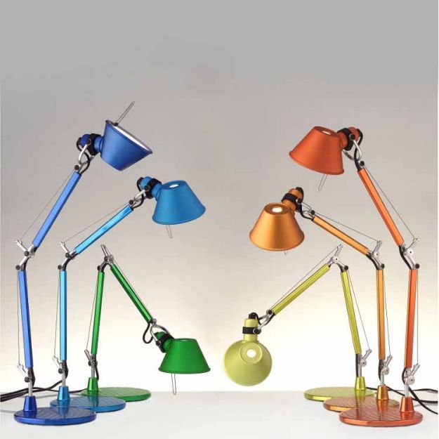 Jugendzimmer Tiscchleuchte Artemide Tolomeo Micro Tavolo